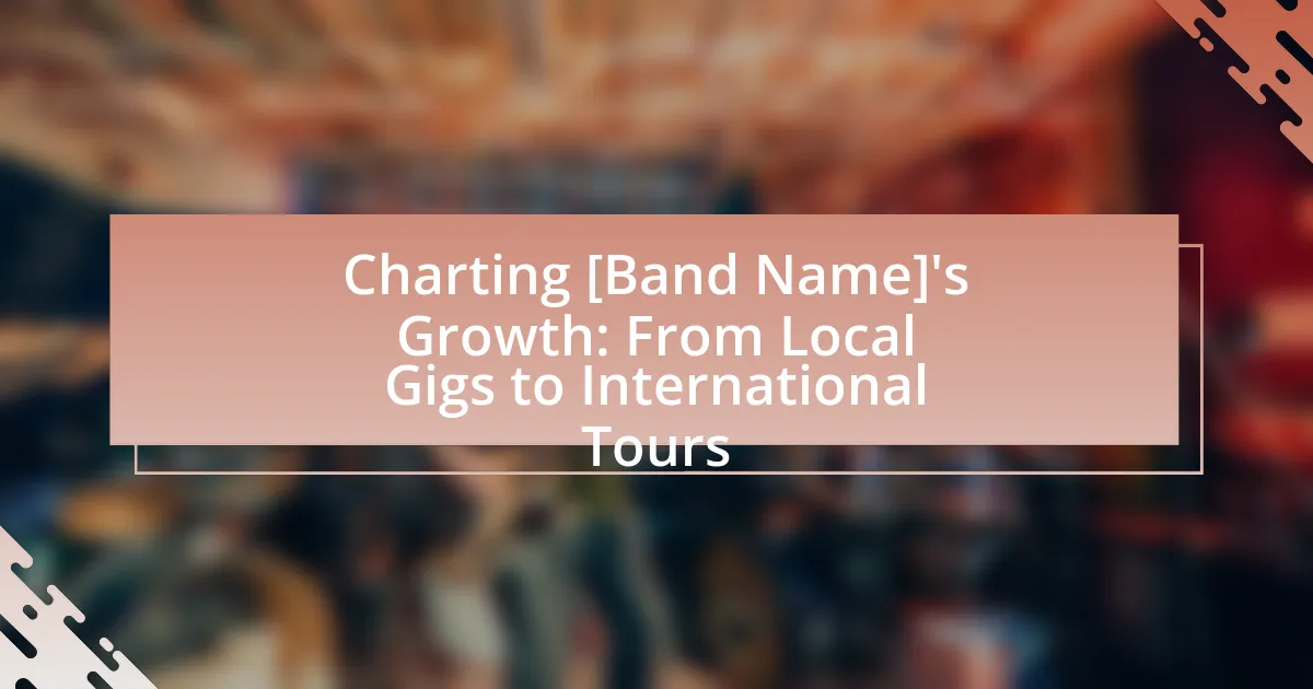Charting [Band Name]’s Growth: From Local Gigs to International Tours