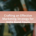 Crafting an Effective Marketing Strategy for Indie Band Tours