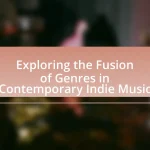 Exploring the Fusion of Genres in Contemporary Indie Music