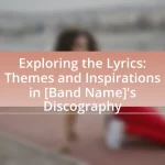 Exploring the Lyrics: Themes and Inspirations in [Band Name]’s Discography