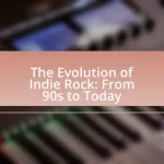 The Evolution of Indie Rock: From 90s to Today