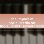 The Impact of Social Media on Indie Band Discoverability