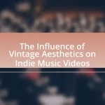 The Influence of Vintage Aesthetics on Indie Music Videos