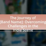 The Journey of [Band Name]: Overcoming Challenges in the Indie Scene