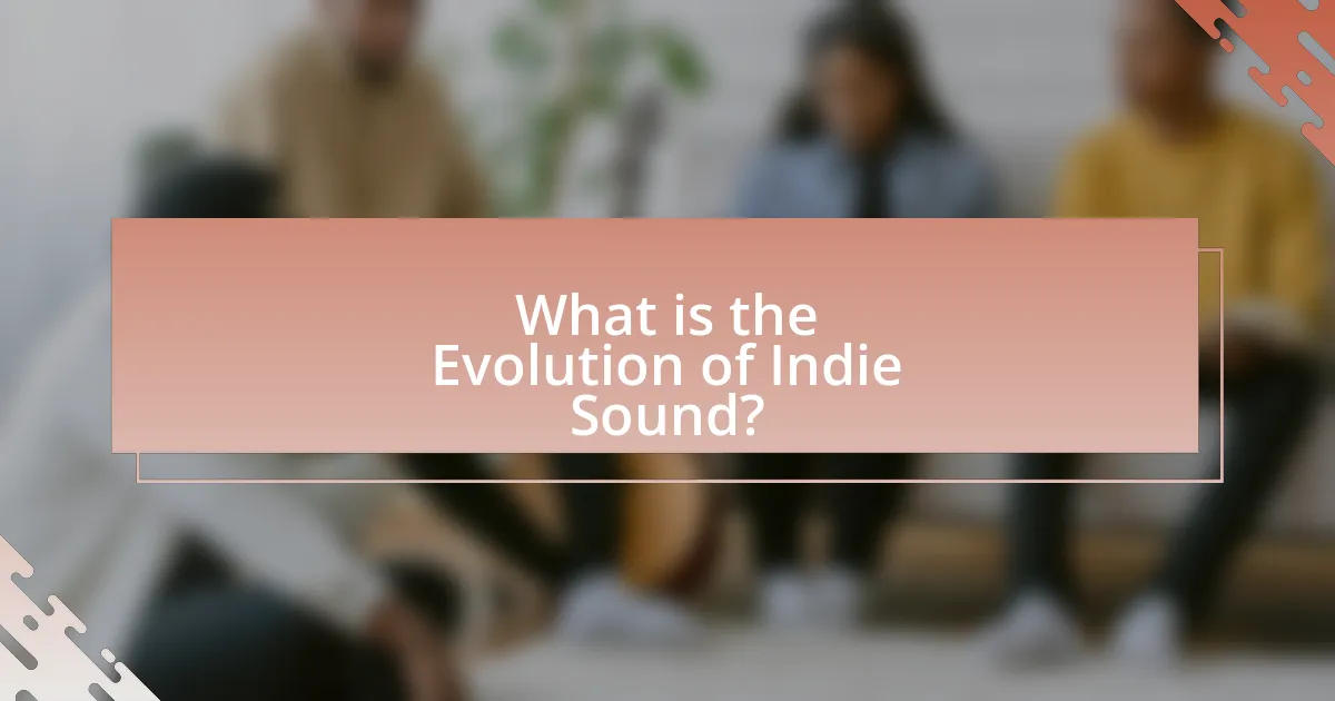 What is the Evolution of Indie Sound?
